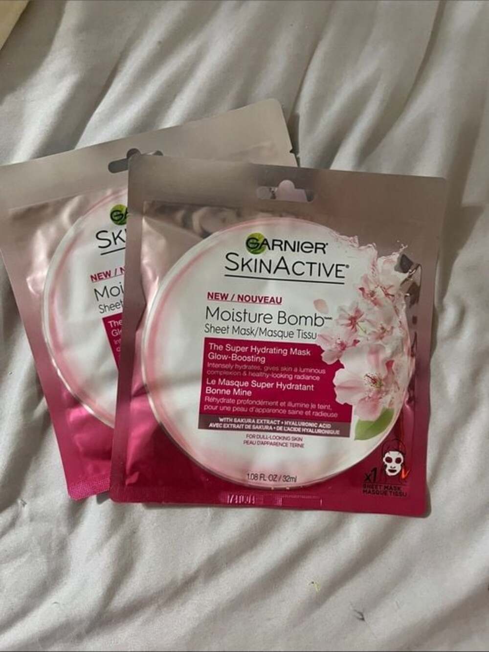 Garnier SkinActive Moisture Bomb Sheet Mask - Set of 2